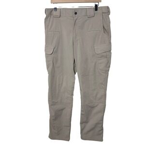 511‎ Tactical Men's Beige Cargo Pants Size 36x34 Ripstop Utility Work Active